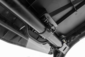 Polaris RZR Turbo R 4 Sport Full Windshield - Rough Country - Scratch Resistant - '22-'23